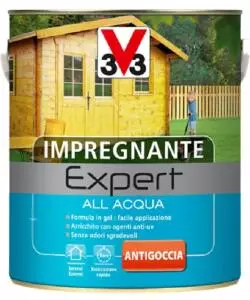 Expert - impregnante all'acqua, colore castagno chiaro - 0,75 litri
